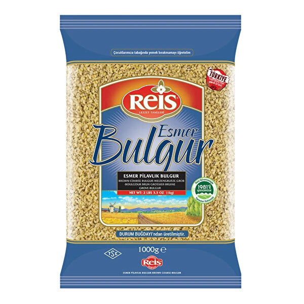 Reis Esmer Pilavlık Bulgur 1 KG