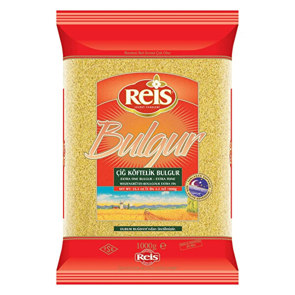 Reis Çiğ Köftelik Bulgur 1 KG