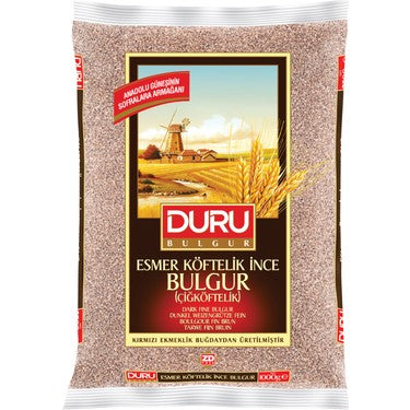 Duru Esmer Çiğ Köftelik Bulgur 1 KG